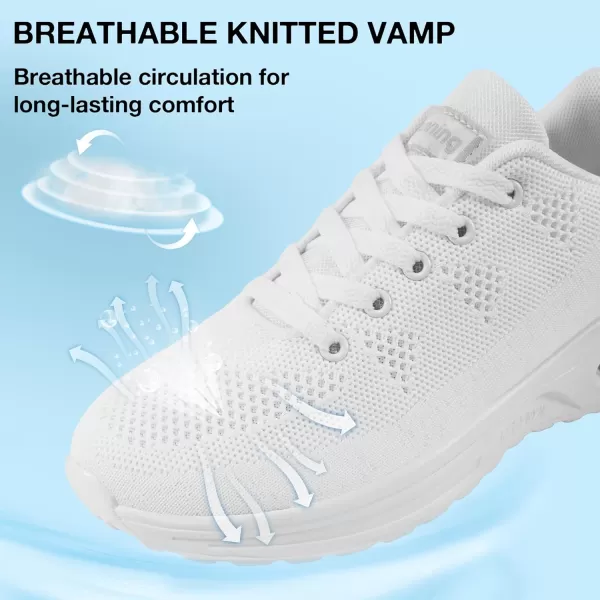 Alicegana Women's Athletic Sneakers Comfortable Walking Sport Breathable Running Air Cushion Casual Tennis Gym Shoes