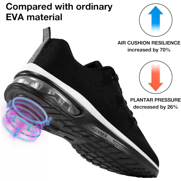 Alicegana Women's Athletic Sneakers Comfortable Walking Sport Breathable Running Air Cushion Casual Tennis Gym Shoes
