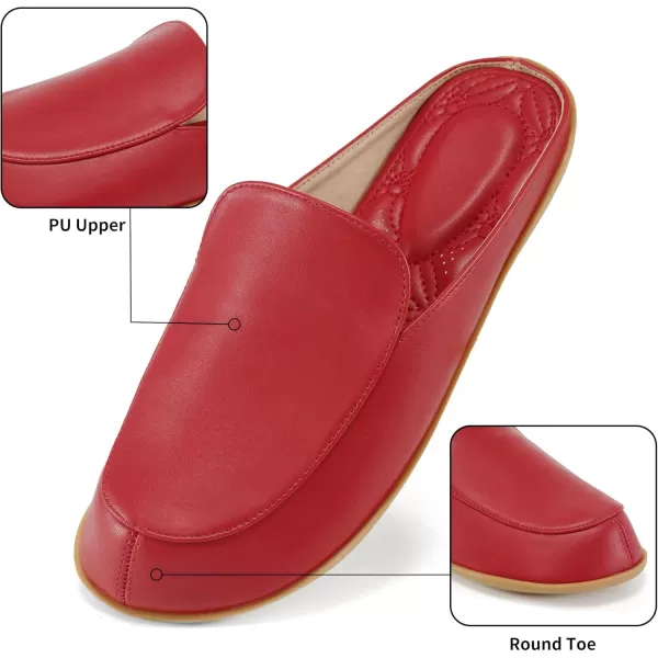 Alicegana Womens Mules Flats Comfortable - Backless Loafers Slip on Shoes Casual Closed Toe Slides Dressy Mules for Women