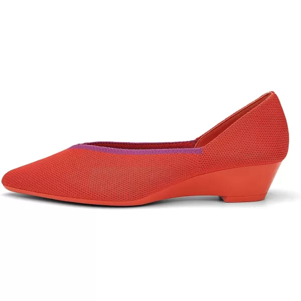 KBZone Women Pumps Pointed Toe Pump Comfortable Fashion Low Heels for Woman