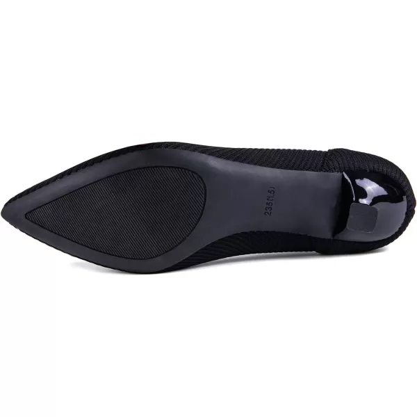 KBZone Women Pumps Pointed Toe Pump Comfortable Fashion Low Heels for Woman