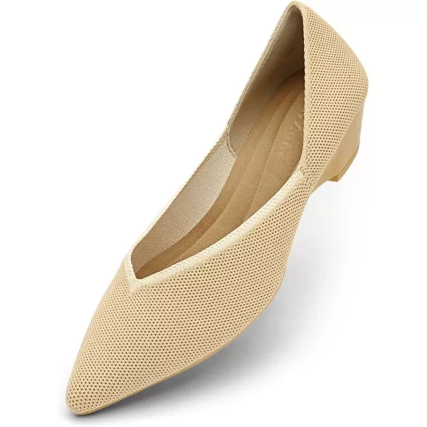 KBZone Women Pumps Pointed Toe Pump Comfortable Fashion Low Heels for Woman