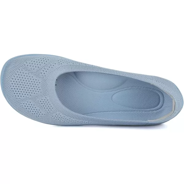 KBZone Women's Flats Slip on Ballet Flats Wide Toe Box Comfortable Walking Shoes