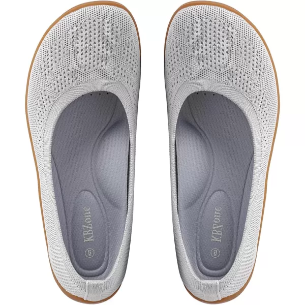 KBZone Women's Flats Slip on Ballet Flats Wide Toe Box Comfortable Walking Shoes