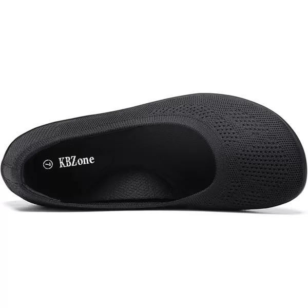 KBZone Women's Flats Slip on Ballet Flats Wide Toe Box Comfortable Walking Shoes