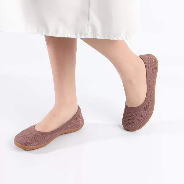 KBZone Women's Flats Slip on Ballet Flats Wide Toe Box Comfortable Walking Shoes
