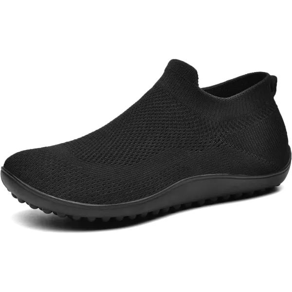 KBZone Womens Slip on Minimalist Barefoot Sock Shoes for Women Comfortable Foot Shape Walking Shoes