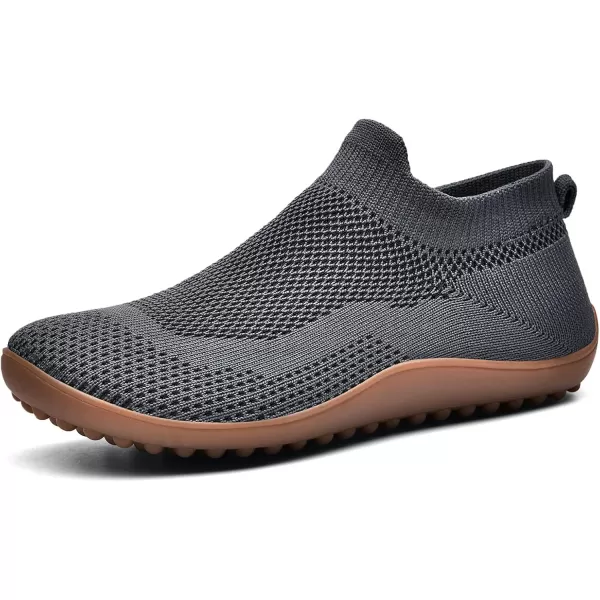KBZone Womens Slip on Minimalist Barefoot Sock Shoes for Women Comfortable Foot Shape Walking Shoes
