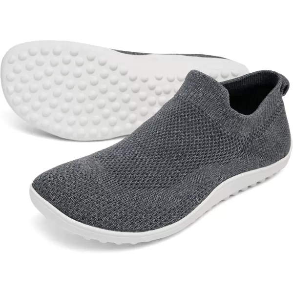 KBZone Womens Slip on Minimalist Barefoot Sock Shoes for Women Comfortable Foot Shape Walking Shoes