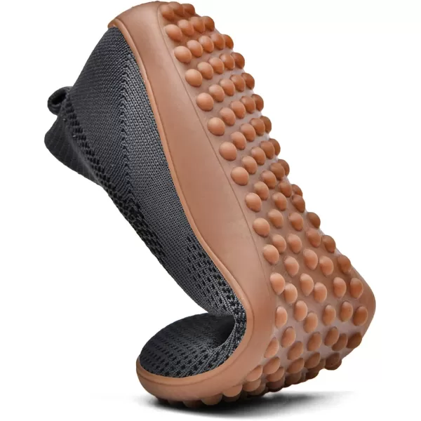 KBZone Womens Slip on Minimalist Barefoot Sock Shoes for Women Comfortable Foot Shape Walking Shoes