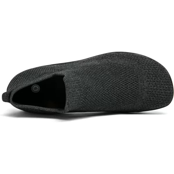 KBZone Womens Slip on Minimalist Barefoot Sock Shoes for Women Comfortable Foot Shape Walking Shoes