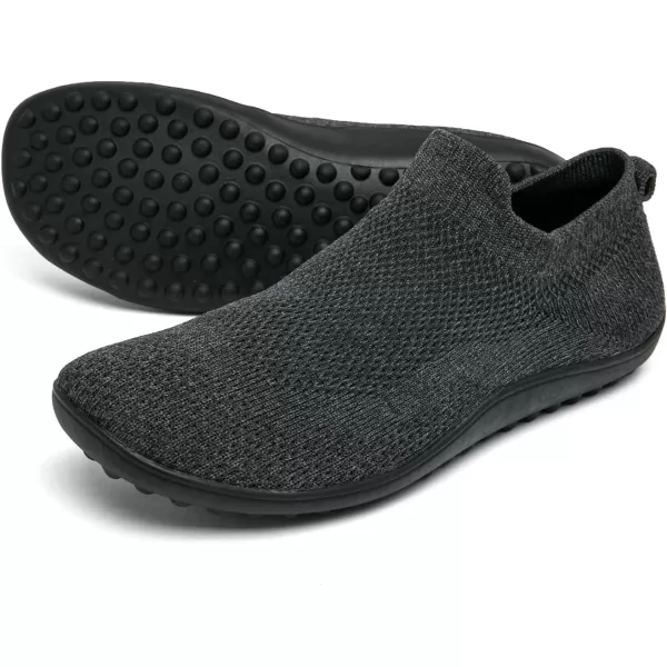 KBZone Womens Slip on Minimalist Barefoot Sock Shoes for Women Comfortable Foot Shape Walking Shoes