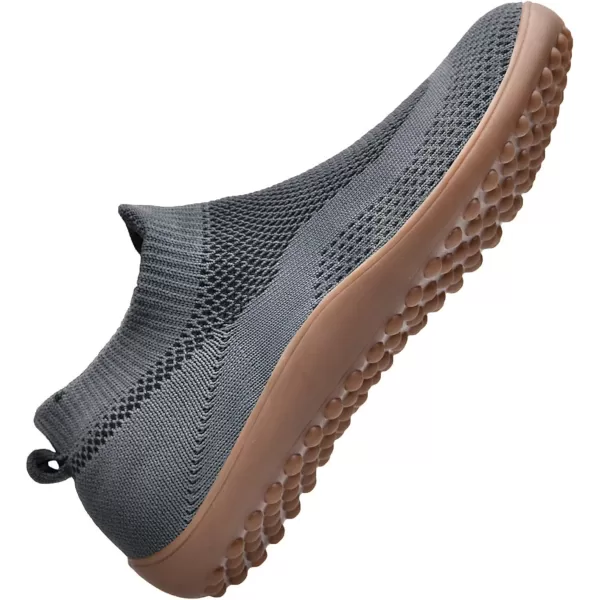 KBZone Womens Slip on Minimalist Barefoot Sock Shoes for Women Comfortable Foot Shape Walking Shoes