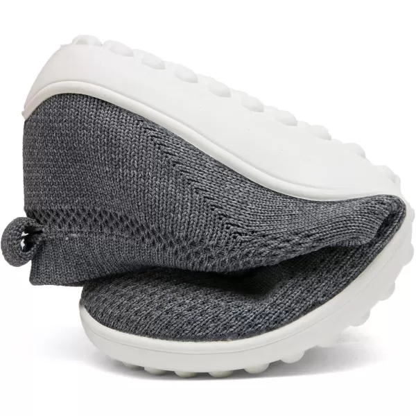 KBZone Womens Slip on Minimalist Barefoot Sock Shoes for Women Comfortable Foot Shape Walking Shoes
