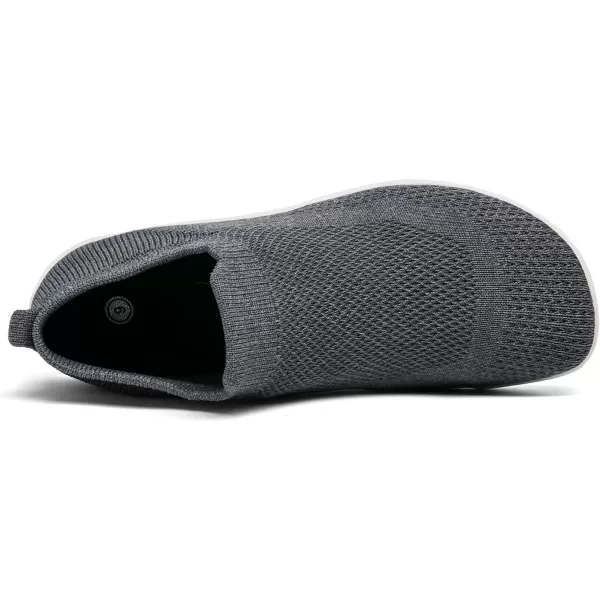 KBZone Womens Slip on Minimalist Barefoot Sock Shoes for Women Comfortable Foot Shape Walking Shoes