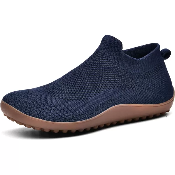 KBZone Womens Slip on Minimalist Barefoot Sock Shoes for Women Comfortable Foot Shape Walking Shoes