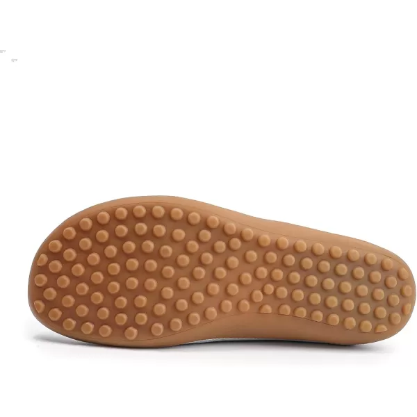 KBZone Women‘s Flat Shoes round Toe Knit Ballet Flat Comfort Dressy Flat Walking Shoes
