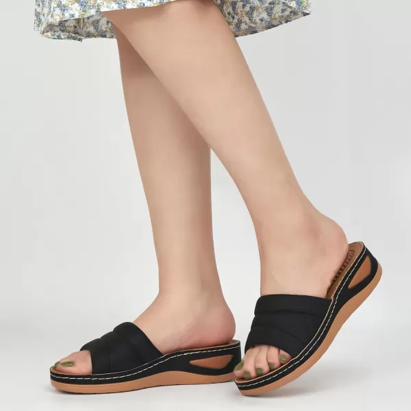 Wedge Sandals for Women Slides