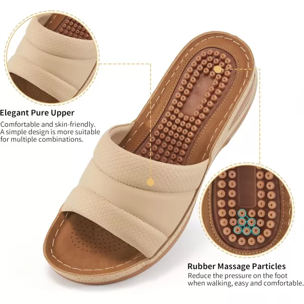 Wedge Sandals for Women Slides