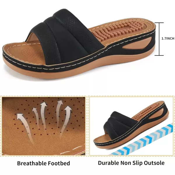 Wedge Sandals for Women Slides