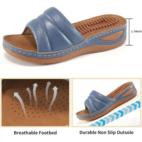 Wedge Sandals for Women Slides