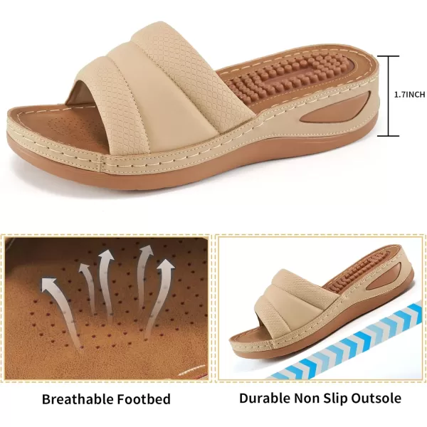 Wedge Sandals for Women Slides