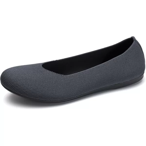 Women's Ballet Flat Dressy Casual Knit Shoes Round Toe Women Mesh Flats