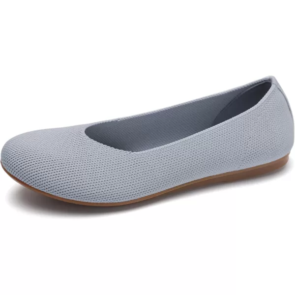 Women's Ballet Flat Dressy Casual Knit Shoes Round Toe Women Mesh Flats
