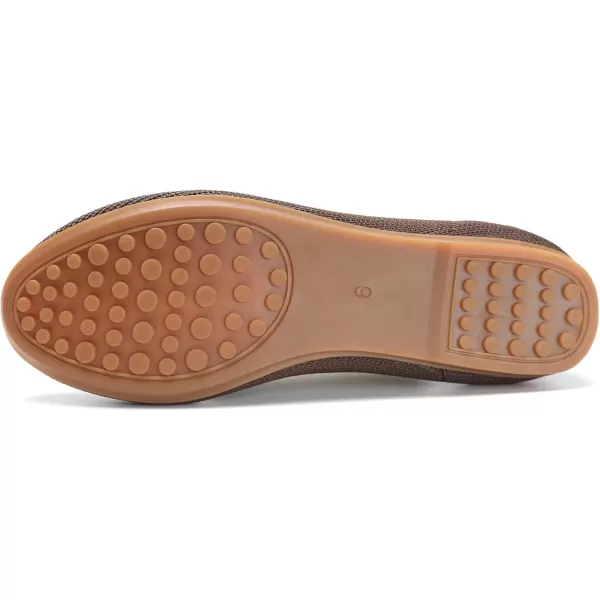 Women's Ballet Flat Dressy Casual Knit Shoes Round Toe Women Mesh Flats