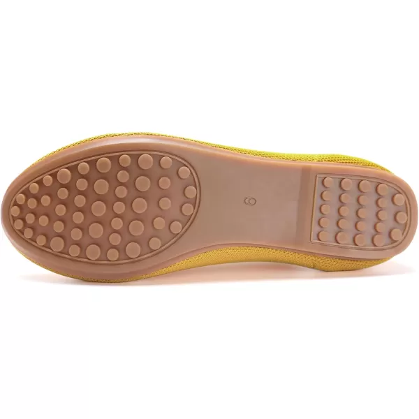 Women's Ballet Flat Dressy Casual Knit Shoes Round Toe Women Mesh Flats