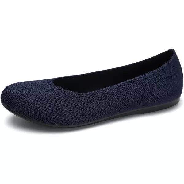 Women's Ballet Flat Dressy Casual Knit Shoes Round Toe Women Mesh Flats