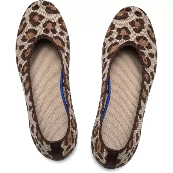 Women's Ballet Flat Dressy Casual Knit Shoes Round Toe Women Mesh Flats