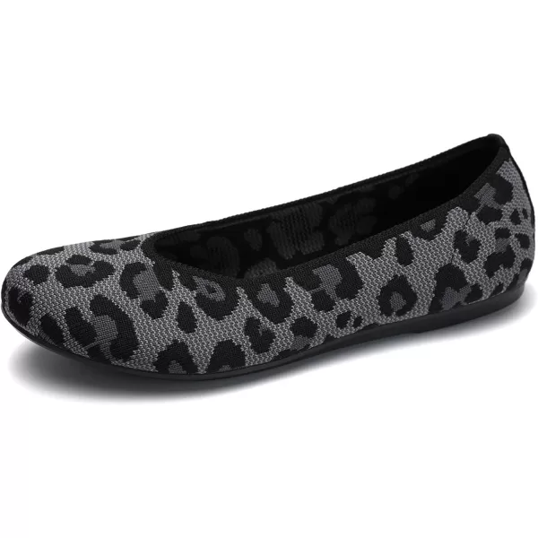 Women's Ballet Flat Dressy Casual Knit Shoes Round Toe Women Mesh Flats