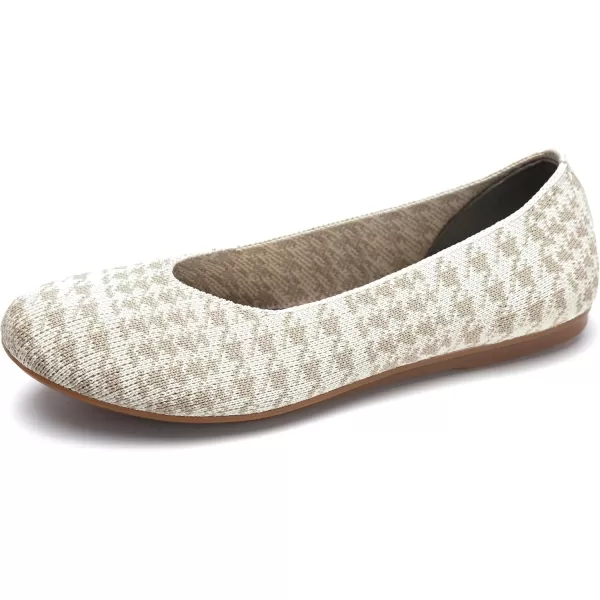 Women's Ballet Flat Dressy Casual Knit Shoes Round Toe Women Mesh Flats