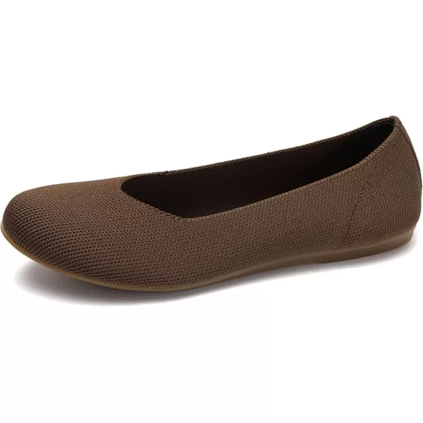 Women's Ballet Flat Dressy Casual Knit Shoes Round Toe Women Mesh Flats