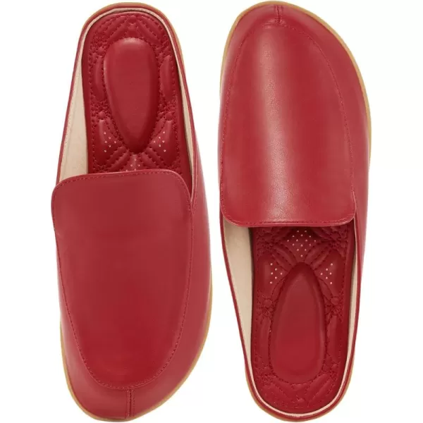 Alicegana Womens Mules Flats Comfortable - Backless Loafers Slip on Shoes Casual Closed Toe Slides Dressy Mules for Women