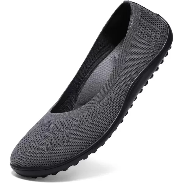 KBZone Women's Flats Slip on Ballet Flats Wide Toe Box Comfortable Walking Shoes