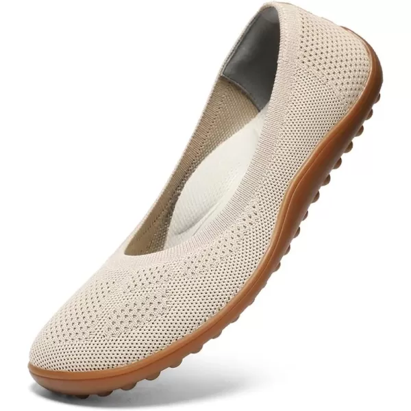 KBZone Women's Flats Slip on Ballet Flats Wide Toe Box Comfortable Walking Shoes