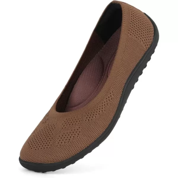 KBZone Women's Flats Slip on Ballet Flats Wide Toe Box Comfortable Walking Shoes