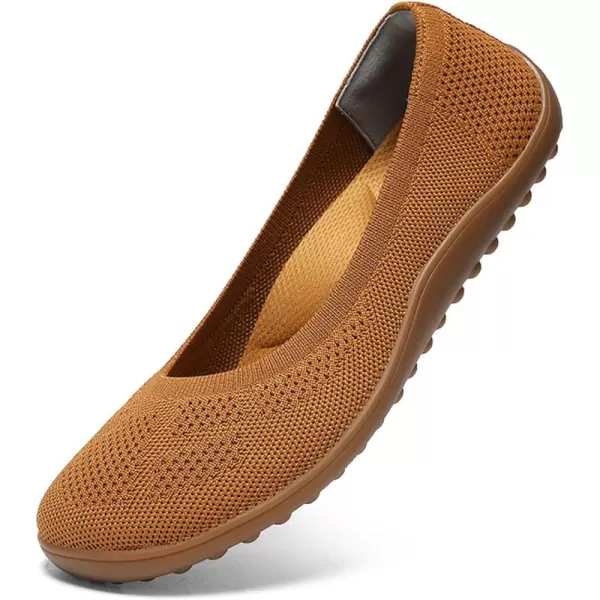 KBZone Women's Flats Slip on Ballet Flats Wide Toe Box Comfortable Walking Shoes