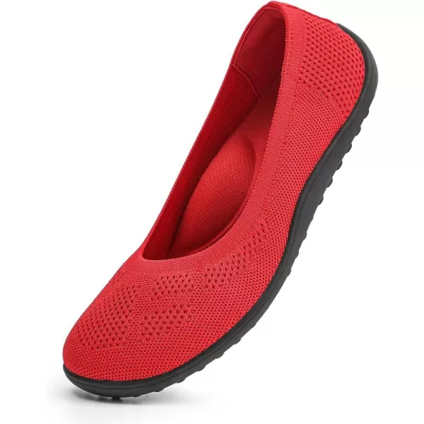 KBZone Women's Flats Slip on Ballet Flats Wide Toe Box Comfortable Walking Shoes
