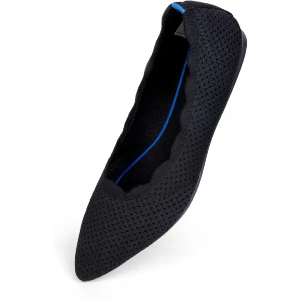 KBZone Women's Knit Ballet Flats Fashion Pointed Toe Walking Shoes Casual Slip-on Ballet Shoes