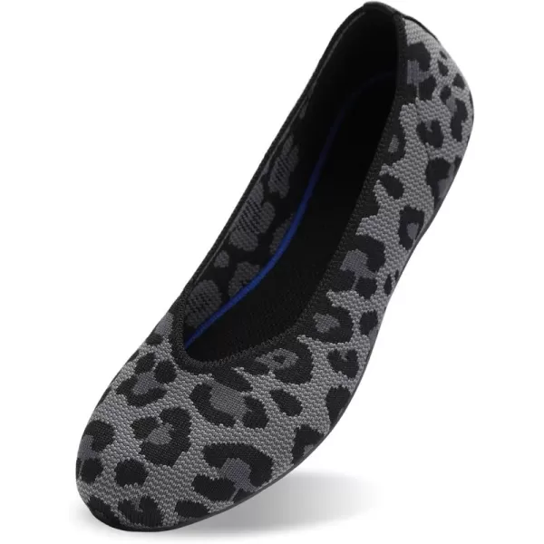 Women's Ballet Flat Dressy Casual Knit Shoes Round Toe Women Mesh Flats