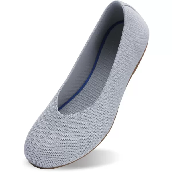 Women's Ballet Flat Dressy Casual Knit Shoes Round Toe Women Mesh Flats