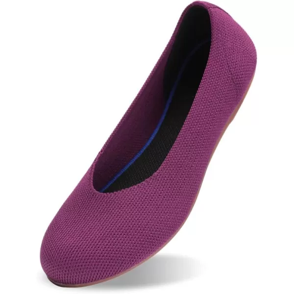 Women's Ballet Flat Dressy Casual Knit Shoes Round Toe Women Mesh Flats