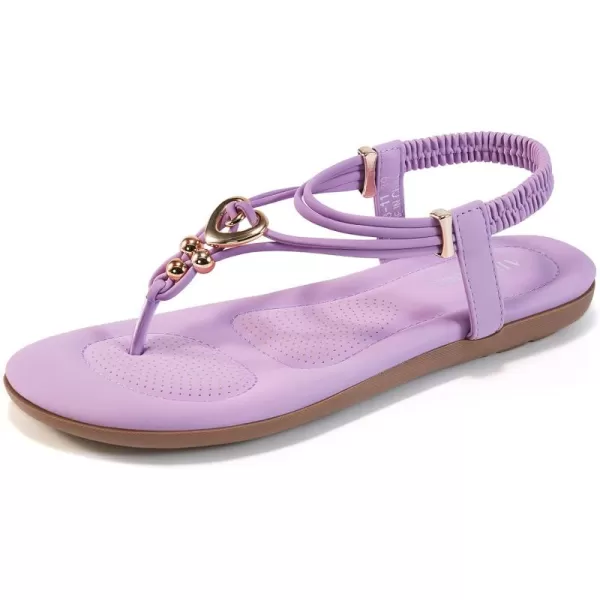 Women's Summer Sandals Beach Bohemian Beaded Ankle Walking Strap Casual Flip Flops Ladies Sexy Flats Comfortable Shoes