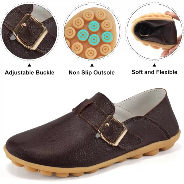 Alicegana Womens Loafers Casual Shoes: Slip on Penny Loafers Comfortable Dressy Moccasins for Women Driving Walking Flat Shoes