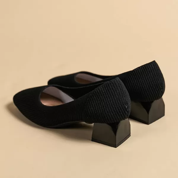 KBZone Women Pumps Pointed Toe Pump Comfortable Fashion Low Heels for Woman