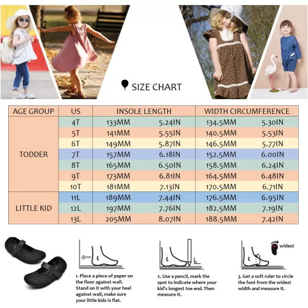 imageGirls Ballet Flats Dress Shoes School Mary Jane Glitter Princess Shoes for Kids Toddler Slip on Knitted