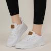 imageAlicegana Womens Sneakers Walking Shoes Comfortable Lightweight Casual Tennis Shoes Breathable Running Shoes Non SlipWhite